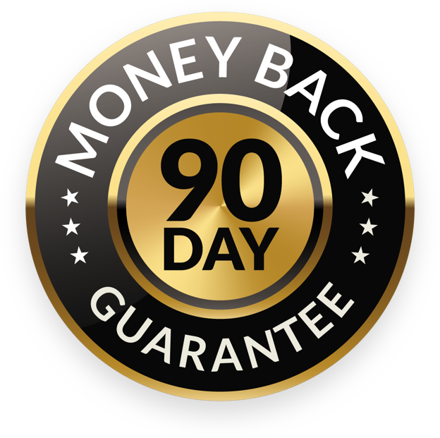 90 days money back guarantee